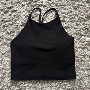 Old navy black athletic high neck tank